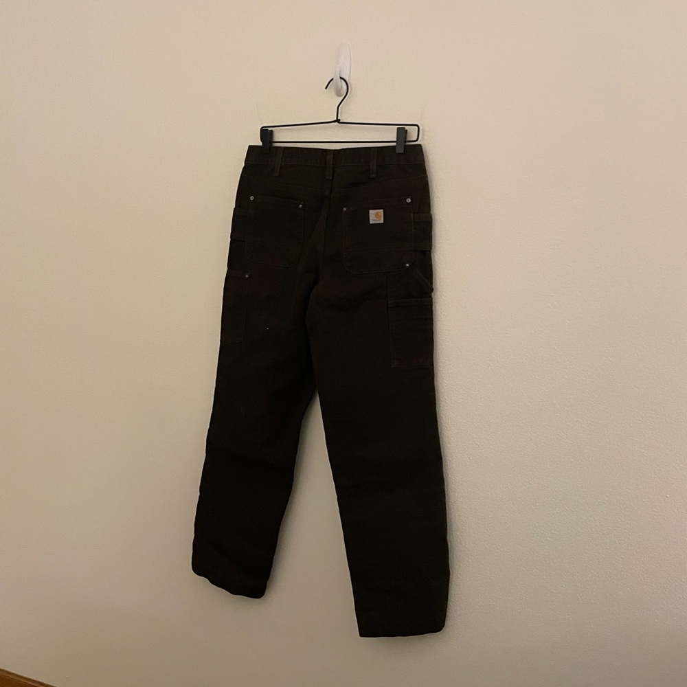 Carhartt Relaxed Fit Cargo Y2K Neutral 100% Cotton Straight Leg Denim Pants